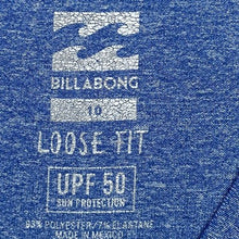 Load image into Gallery viewer, Billabong Shirt Boys Medium UV Protection Surfing Athleisure Coastal Beachy