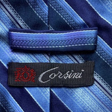 Load image into Gallery viewer, Corsini Necktie Mens Silk Striped Office Career
