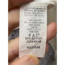 Load image into Gallery viewer, Cal Style Cardigan Womens Medium White Rayon Waterfall Embellished AOP Career