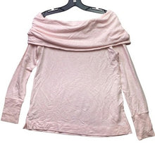 Load image into Gallery viewer, Lilly Pulitzer Sweater Womens Medium Pink Off Shoulder Cowl Neck Preppy Academia