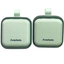 Load image into Gallery viewer, Lot of 2 Acedada Portable Pill Organizer 4 Compartment Travel Medicine Box NEW
