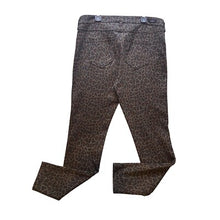 Load image into Gallery viewer, Liverpool Pants Womens 10/30 Brown Gray Leopard Print Stretch Trendy Festival