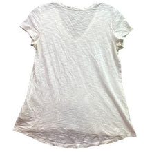 Load image into Gallery viewer, Lilly Pulitzer Shirt Womens Extra Small White V Neck Short Sleeve Fairycore