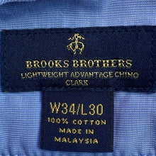 Load image into Gallery viewer, Brooks Brothers Pants Mens 34x30 Preppy Academia Office Career Clark Fit
