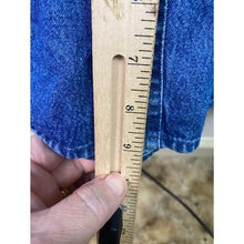 Load image into Gallery viewer, Carolina Blues Dress Womens 14 Denim Embroidered Patchwork Teachercore 45" Long