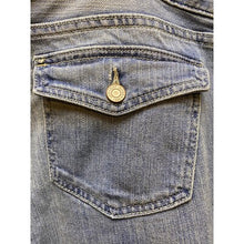 Load image into Gallery viewer, GAP Premium Flare Jeans Womens 14 reg. Flared Baggy Denim Wide Leg Grunge