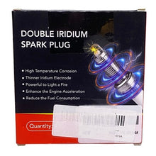 Load image into Gallery viewer, Double Iridium Spark Plug High Temperature Corrosion Thinner Electrode