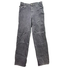 Load image into Gallery viewer, Lauren Ralph Lauren Pants Womens 8 Gray Corduroy Preppy Academia Career Office