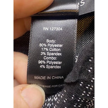 Load image into Gallery viewer, Ali Miles Jacket Tunic Womens Small Abstract Artsy Art to Wear Black Gray