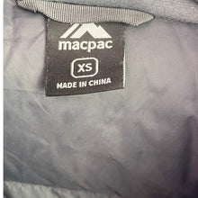 Load image into Gallery viewer, Macpac Jacket Mens Extra Small Duck Down Puffer Outdoors Lightweight Oversized
