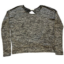 Load image into Gallery viewer, Rag & Bone Jean Sweater Womens Small Open Back Long Sleeve Heathered Pullover