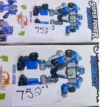 Load image into Gallery viewer, Super Power Robot 3 in 1 Action Figure Imagination Educational Convertible