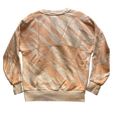 Load image into Gallery viewer, Sweaty Betty Sweatshirt Womens Extra Small Tiger Stripe Sweater Pullover Peach