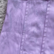 Load image into Gallery viewer, Fashion Nova Dress Womens Large Lavender Bodycon Mesh Corset Mini Festival