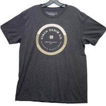 Load image into Gallery viewer, Cinch Shirt Mens Large Spell Out Logo Preppy Graphic Logo Everyday Streetwear