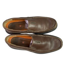 Load image into Gallery viewer, Clarks Loafers Mens 10M Brown Leather Slip On Shoes Career Preppy Everyday