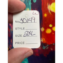 Load image into Gallery viewer, #ionplay Shirt Womens 2XL Rainbow Abstract Splatter Art Hip Hop Streetwear