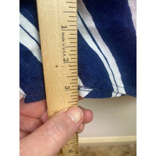Load image into Gallery viewer, Lands End Dress Womens 1XL Linen Nautical Costal Beachy Sleeveless Stripes