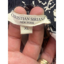 Load image into Gallery viewer, Christian Siriano Pants Womens Extra Large Black Floral Bloomcore Wide Leg Boho