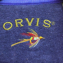Load image into Gallery viewer, Orvis Sweater Mens Extra Large Quarter Zip Pull Over Preppy Academia Outdoors