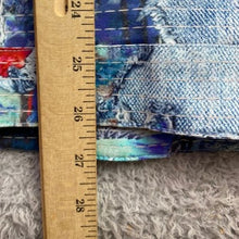 Load image into Gallery viewer, NOVA MEN Jacket Mens 2XL Patchwork Abstract Buttons Grunge Outdoors Streetwear