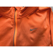 Load image into Gallery viewer, Nike Shirt Womens Small Orange Running Performance Dri Fit Half Zip Pullover