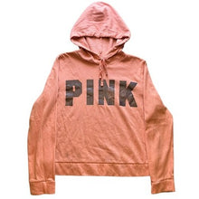 Load image into Gallery viewer, PINK Victoria's Secret Sweatshirt Womens Medium Hoodie Pullover Drawstring