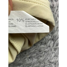 Load image into Gallery viewer, Bershka Shirt Womens Medium Mock Neck Sleeveless Beige Stretchy Base Layer