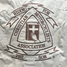 Load image into Gallery viewer, Christian Motorcycle Association Shirt Mens Large Embroidered Grunge Preppy