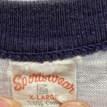 Load image into Gallery viewer, Vintage 70s Aruba Shirt Mens Extra Large Ringer Single Stitch Spell Out Beachy