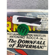 Load image into Gallery viewer, 1962 Superman DC Comic Book #155 12 cent Advertising