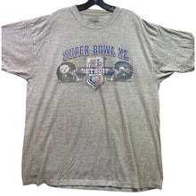 Load image into Gallery viewer, VTG Super Bowl XL Shirt Mens Extra Large 2006 Steelers Seahawks NFL Football