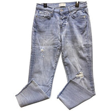 Load image into Gallery viewer, 7 For All Mankind Jeans Womens 26 Distressed Denim Pants Ripped Light Wash