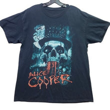 Load image into Gallery viewer, Alice Cooper Shirt Mens Large Skull Spell Out Grunge Thrash Gothcore Streetwear