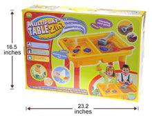 Load image into Gallery viewer, 23"Sandbox Castle 2-In-1 Sand And Water Table Beach Play Set For Kids