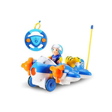 Load image into Gallery viewer, Cartoon RC Airplane For Kids (Blue)