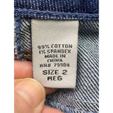 Load image into Gallery viewer, Chicos Jeans Womens Large Embroidered Crocheted Preppy Academia Festival