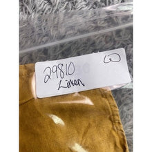 Load image into Gallery viewer, Sigrid Olsen Dress Womens Large Linen Sleeveless Gold Costal Beachy Travel