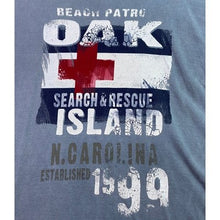 Load image into Gallery viewer, U.S. Vintage Shirt Mens Large Oak Island Beachy Vacation Coastal Spell Out