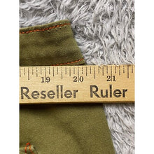 Load image into Gallery viewer, ModCloth Pants Womens 18 Olive Green Pants Orange Stitching Anthropologie Casual