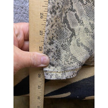 Load image into Gallery viewer, Grace in LA Pants Womens 30 Snakeskin Jeans Gold Metallic Stretch Festival