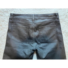 Load image into Gallery viewer, Paige Jeans Womens 29x28 Black Coated Verdugo Ultra Skinny Denim Ladies
