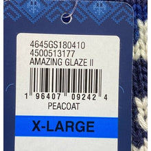Load image into Gallery viewer, IZOD Sweater Mens Extra Large Quarter Zip Peacoat Preppy Academia Pull Over NWT