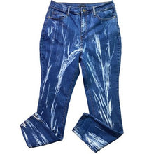 Load image into Gallery viewer, Fashion Nova Jeans Womens 14 AOP High Rise Preppy Academia Streetwear Everyday