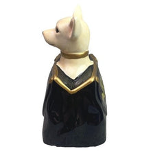 Load image into Gallery viewer, Puppy Dog Bank Ceramic Collectible Decor Chihuahua Purse Shopping NIB
