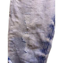 Load image into Gallery viewer, CJ Black Jeans Mens 34x34 Light Wash Distressed Skinny Flex Streetwear Premium