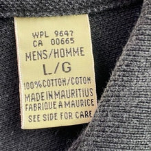 Load image into Gallery viewer, Eddie Bauer Shirts Mens Large Polo Black Preppy Academia Workwear Grunge