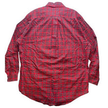 Load image into Gallery viewer, Brooks Brothers Shirt Mens Large Red Plaid Flannel Button Down Preppy Academia