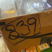 Load image into Gallery viewer, Vintage Continental Baking Co Advertising Tin Fruit Cake Box Starburst Retro