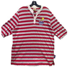 Load image into Gallery viewer, Looney Tunes Shirt Womens 3XL Tweety Bird Striped Embroidered Mature Everyday